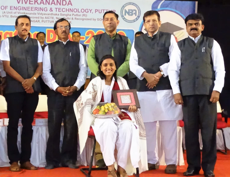 Ms. Sindhura Saraswati secured First rank